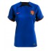 Nederland Voetbalkleding Uitshirt Dames WK 2022 Korte Mouwen